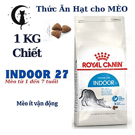 Royal Canin Indoor 27 Thức Ăn Hạt Mèo 1-7 Tuổi | Mèo Ít Vận Động [Dry cat food]