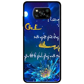 Ốp lưng dành cho Xiaomi Poco X3 mẫu Mẫu Đơn Cha Mẹ