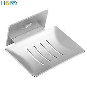 Khay đựng xà phòng dán tường inox 304 có keo dán Hobby Home Decor SB5