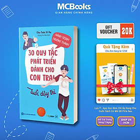 Sách - Hành Trình Trưởng Thành - 30 Quy Tắc Phát Triển Dành Cho Con Trai Tuổi Dậy Thì - MCBooks