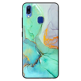 Ốp in cho Vivo Y95 Đá Xanh Ngọc - Hàng chính hãng