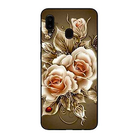 Ốp Lưng in cho Samsung A20 / A30 Mẫu Hoa Hồng (3)̣ - Hàng Chính Hãng