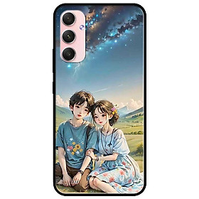 Ốp lưng cho Samsung A14 - A24 - A34 - A54 - A15 - A25 - A35 - A55 - Cặp Đôi Ngồi Đồi - Hàng Chính Hãng