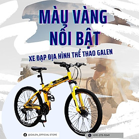 Xe Đạp Thể Thao Địa Hình Gấp Gọn Ngoài Trời  Vành 26 Inch