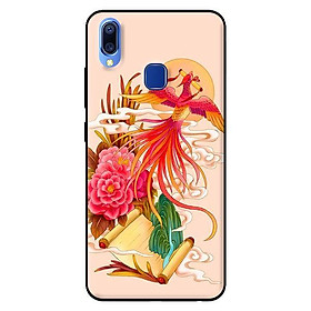 Ốp in cho Vivo Y95 Phượng Hoàng Nền Hồng - Hàng chính hãng