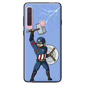Ốp lưng in cho Samsung Galaxy A9 2018 mẫu Cap Cầm Búa - Hàng chính hãng