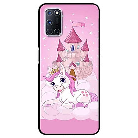 Ốp lưng dành cho Oppo A52 - A72 - A92 mẫu Ngựa Và Lâu Đài