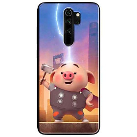 Ốp lưng in cho Xiaomi Redmi Note 8 Pro Mẫu Heo Tho