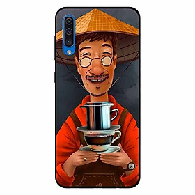 Ốp lưng in cho Samsung A70 Cà Phê Phin