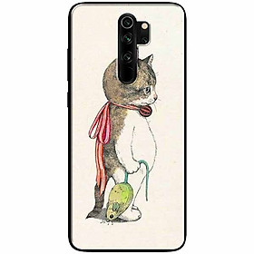 Ốp lưng dành cho Xiaomi Redmi Note 8 Pro mẫu Mèo Và Chuột