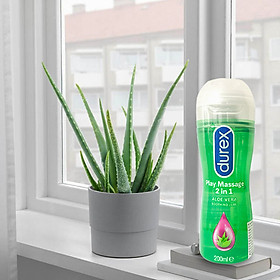 Gel Bôi Trơn Durex Play Massage 2in1 - Mát Xa Body - Hương Thơm Nha Đam