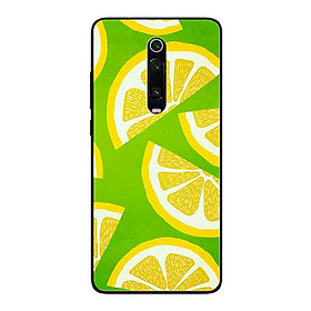 Ốp Lưng in cho Xiaomi Mi 9T Mẫu Chanh Vàng - Hàng Chính Hãng