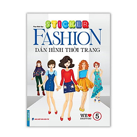 Sách - Sticker Fashion Dán Hình Thời Trang - Tập 5 - Minh Thắng