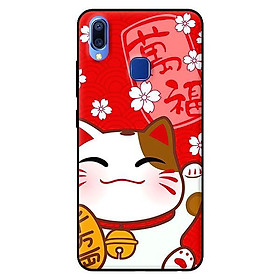 Ốp in cho Vivo Y91 Mèo Cười - Hàng chính hãng