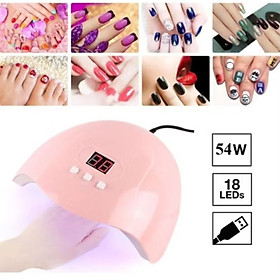ĐÈN LED SẤY HƠ KHÔ MÓNG TAY MÓNG CHÂN CAO CẤP 