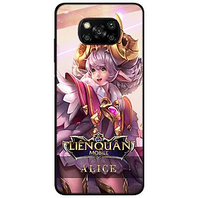 Ốp lưng dành cho Xiaomi Poco X3 mẫu Liên Quân Alice