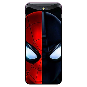 Ốp in cho Oppo Find X Nhện Đỏ Đen - Hàng chính hãng