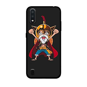 Ốp Lưng in cho Samsung Galaxy A01 Mẫu Mũ Rơm Lucci - Hàng Chính Hãng