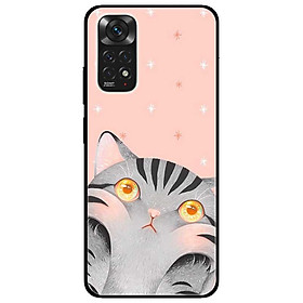 Ốp lưng dành cho Xiaomi Redmi Note 11 4G mẫu Mèo Hồng