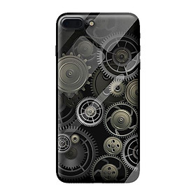 Ốp lưng kính cường lực cho iPhone 8 Plus VÒNG TRÒN 7 - Hàng chính hãng