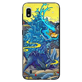 Ốp in cho Samsung Galaxy A10 mẫu Rồng Xanh - Hàng chính hãng