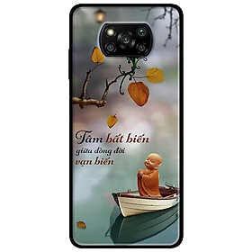 Ốp lưng dành cho Xiaomi Poco X3 mẫu Tâm Chú Tiểu Thuyền