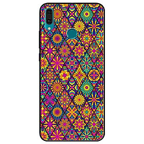 Ốp lưng in cho Huawei Y9 2019 Mẫu Hoạ Tiết Chéo