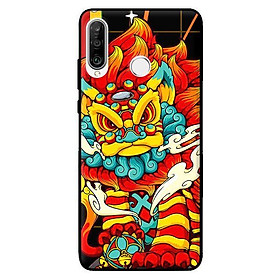Ốp in cho Huawei P30 Lite Lân Đỏ Vàng - Hàng chính hãng