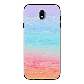 Ốp Lưng in cho Samsung J7 Pro Mẫu NỀN ĐÁ HOA 11̣ - Hàng Chính Hãng
