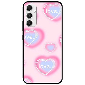 Ốp lưng cho Samsung A14 - A24 - A34 - A54 - A15 - A25 - A35 - A55 - Hoạ Tiết Love Hồng - Hàng Chính Hãng
