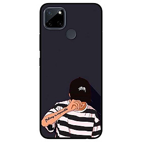 Ốp lưng dành cho Realme C21Y - C25Y mẫu Bad Boy Nón Đen
