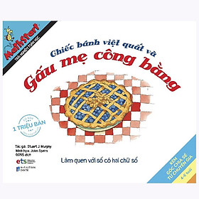 [ThangLong Bookstore]Mathstart trải nghiệm toán học: Chiếc bánh việt quất và gấu mẹ công bằng