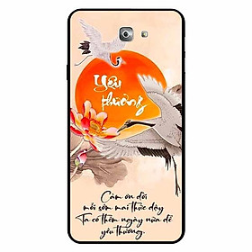 Ốp lưng in cho Samsung J7 Prime Mẫu Yêu Thương