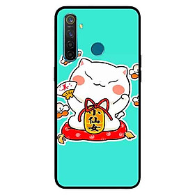 Ốp Lưng in cho Realme 5 Pro / Realme Q Mẫu Mèo May Mắn 5 - Hàng Chính Hãng