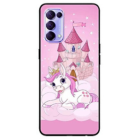 Ốp lưng dành cho Reno 5 - Reno 5 Pro - Realme 7 - Realme 7 Pro mẫu Ngựa Và Lâu Đài