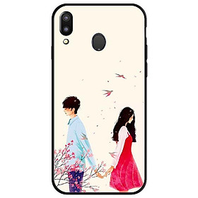 Ốp lưng dành cho điện thoại Samsung Galaxy M20 - Anime Boy Girl