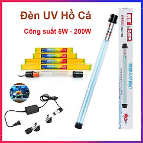  Đèn UV 5W - 200W Diệt Khuẩn Hồ Cá Lớn, Xử Lý Nước Thải, Sinh Hoạt, Sạch Nước 7 Ngày