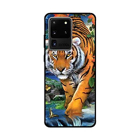 Ốp Lưng Dành Cho Samsung Galaxy S20 Ultra mẫu NỀN Hổ mẫu 1 - Hàng Chính Hãng