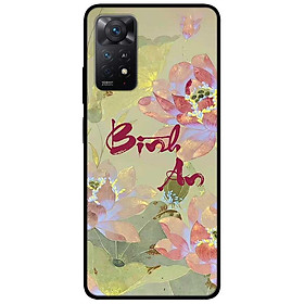 Ốp lưng cho Xiaomi Redmi Note 11 - 11S 4G - Redmi Note 11 5G - 11 Pro Q.Tế - 11 Pro N.Địa - Sen Bình An - Hàng Chính Hãng