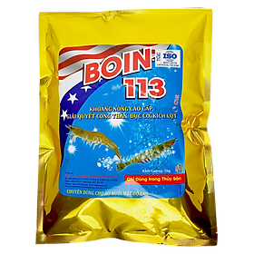 Boin 113 - Bổ sung khoáng chất cần thiết cho sự phát triển của tôm, cá