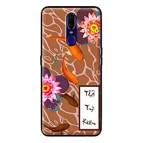 Ốp in cho Oppo F11 Cá Koi Thổ - Hàng chính hãng