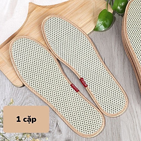 Lót giày cho nam và nữ khử mùi sợi tre, thơm tự nhiên khử mùi hôi hiệu quả  , vải lưới đàn hồi thông hơi thoáng khí giúp bảo vệ bàn chân , giữ chân sạch sẽ và khô ráo nhỏ gọn tiện lợi 