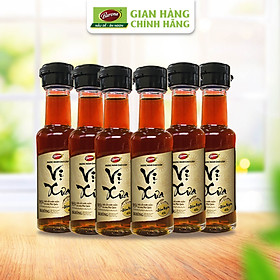 Combo 1 lốc (6 chai) Nước mắm cao cấp Vị Xưa 40 độ đạm - 50ml