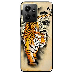 Ốp lưng cho Redmi Note 11 4G - Redmi Note 12 - Redmi Note 12 Pro - Redmi Note 12 Pro 5G - Hổ - Hàng Chính Hãng