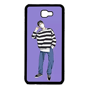 Ốp in cho Samsung Galaxy J5 Prime Boy Trắng Đen - Hàng chính hãng