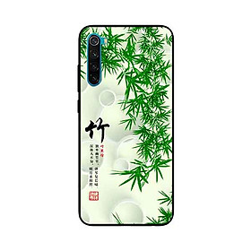 Ốp Lưng in cho Xiaomi Redmi Note 8 Mẫu Tranh Nền Tre - Hàng Chính Hãng