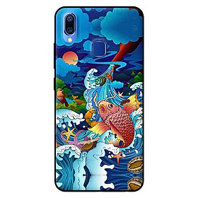 Ốp in cho Vivo Y95 Mưa Cá Chép - Hàng chính hãng