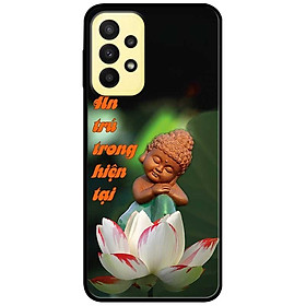 Ốp lưng dành cho Samsung A13 4G mẫu An Trú Sen Trắng