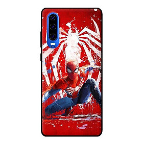 Ốp lưng in cho Huawei P30 mẫu Người Nhện Trắng - Hàng chính hãng