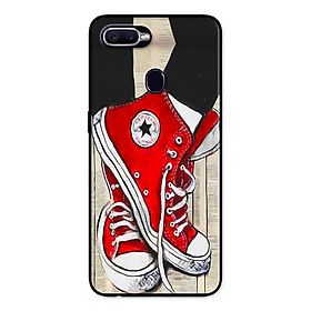 Ốp Lưng in cho Oppo A5s Mẫu Giày Đỏ - Hàng Chính Hãng